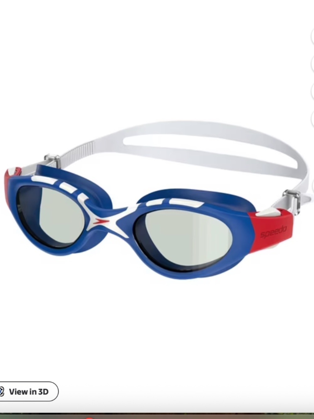 Speedo Junior Seabreeze Swim Goggle, Soft Fit with Anti‑Fog and UV Protection